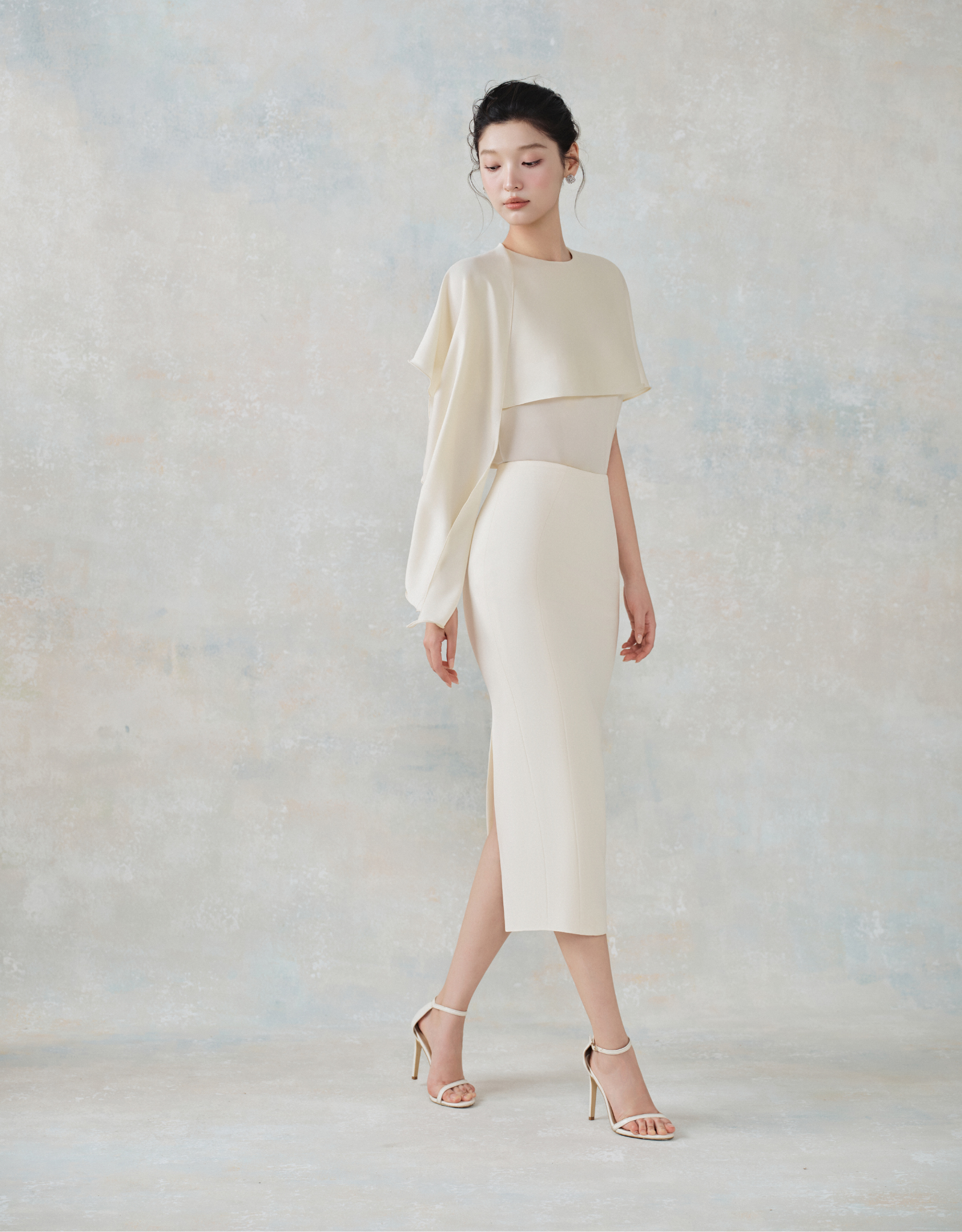 ISALYN TOP - SIDONIE SKIRT CREAM