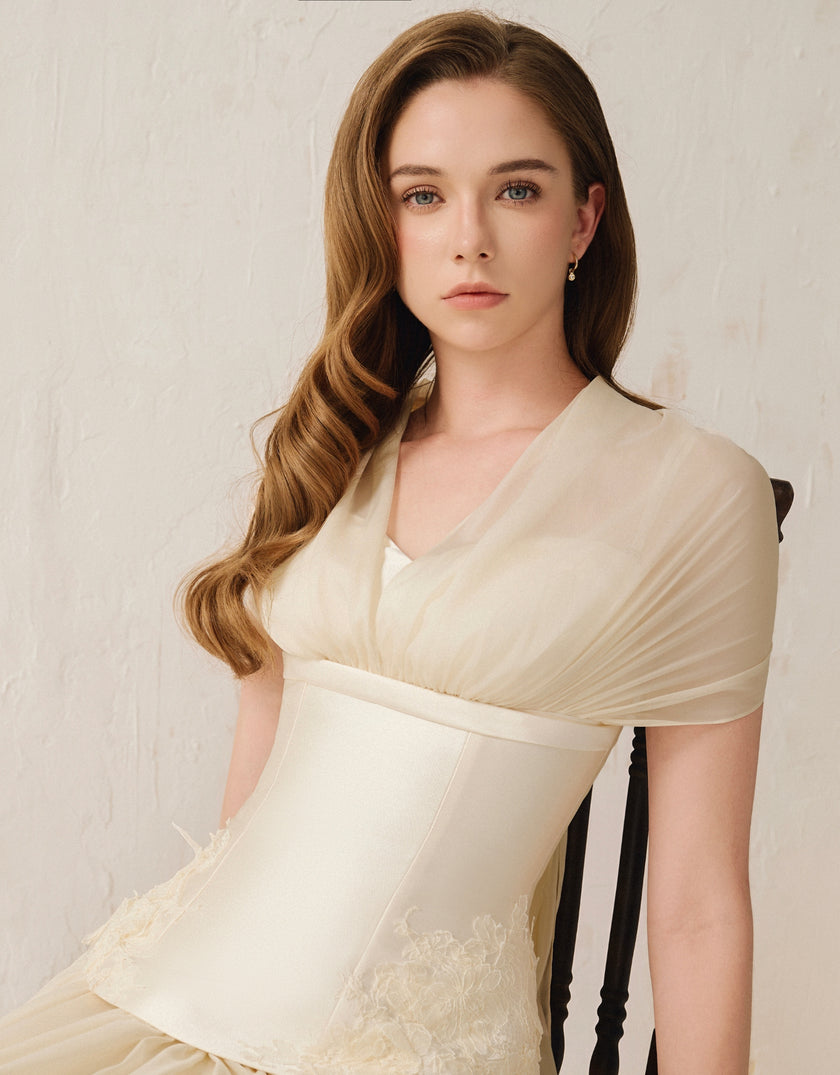 DOVIE CORSET - WISTERIA SKIRT