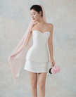 FANNY TOP WHITE - FANNY SKIRT