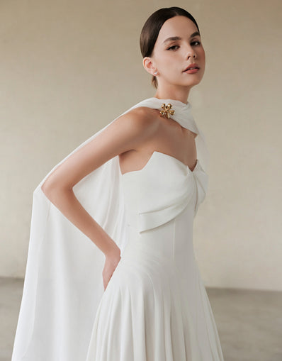 HABIBA DRESS - WHITE