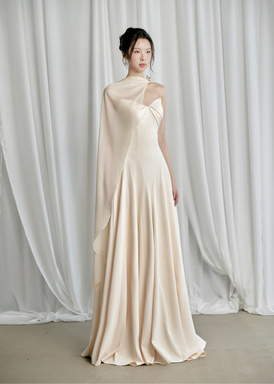 HABIBA DRESS - CREAM