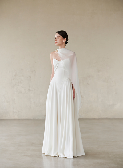 HABIBA DRESS - WHITE