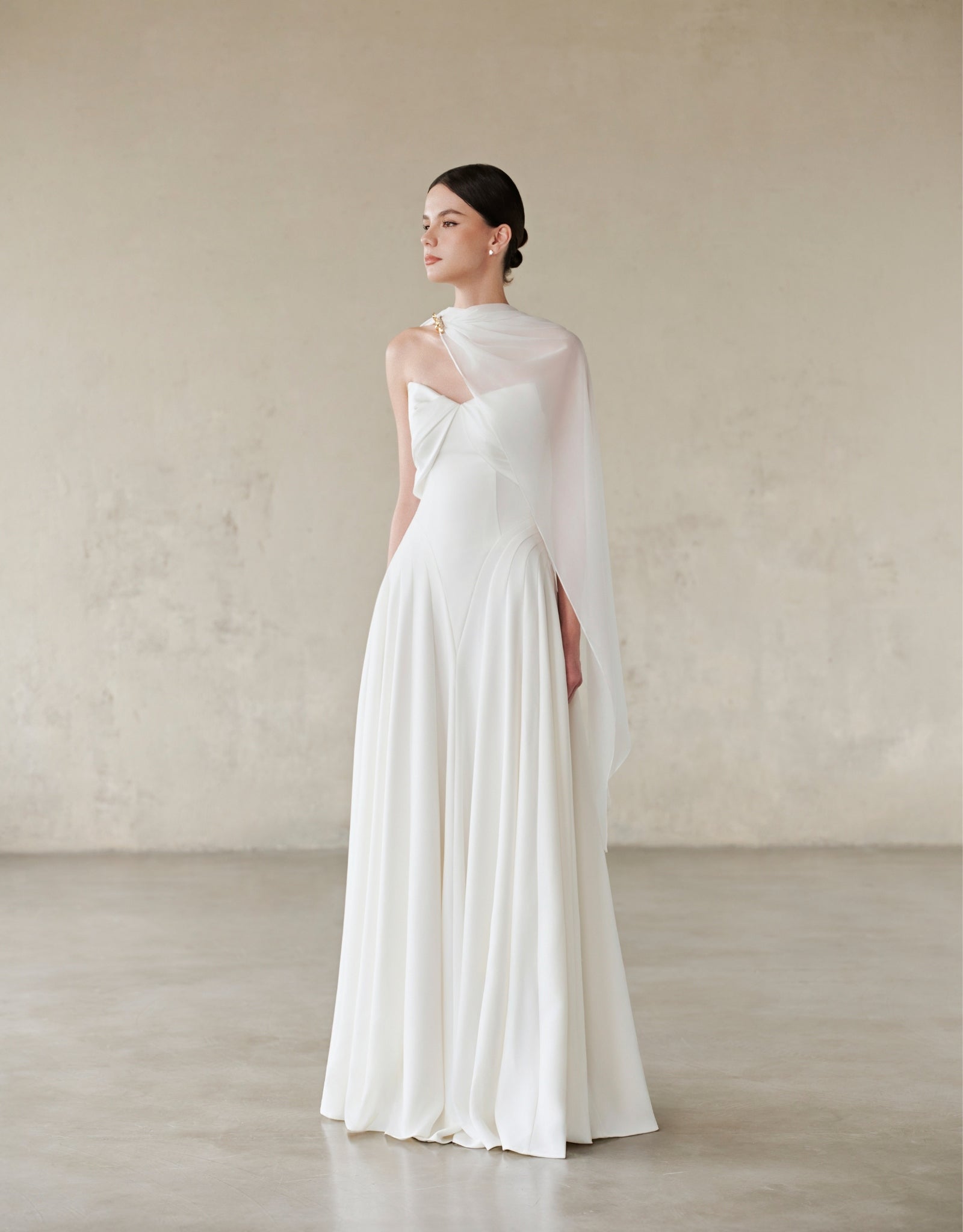 HABIBA DRESS - WHITE