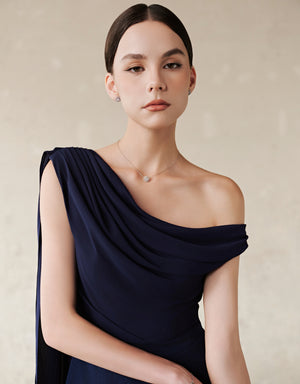 HAZEL DRESS - MIDNIGHT NAVY