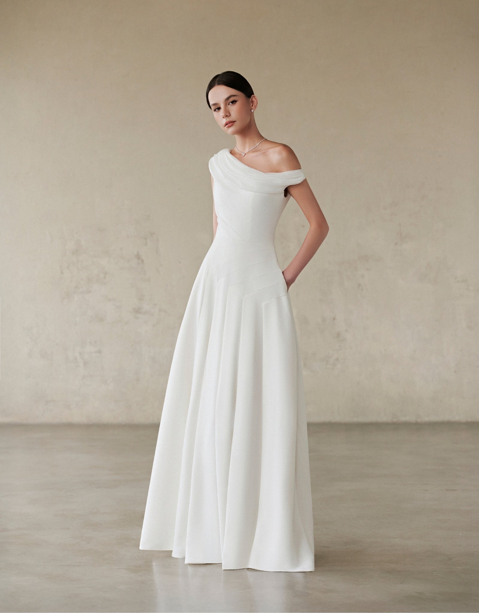 HAZEL DRESS - WHITE (PRENIUM)