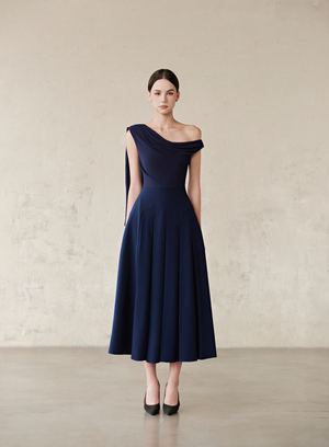 HAZEL DRESS - MIDNIGHT NAVY