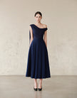 HAZEL DRESS - MIDNIGHT NAVY
