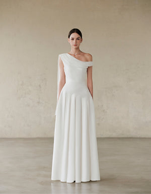 HAZEL DRESS - WHITE (PRENIUM)