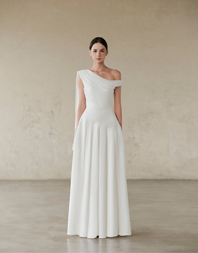 HAZEL DRESS - WHITE (PRENIUM)