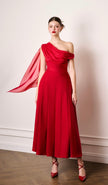 HAZEL DRESS - RED