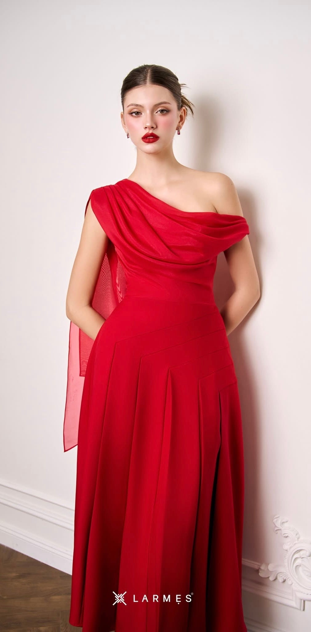 HAZEL DRESS - RED