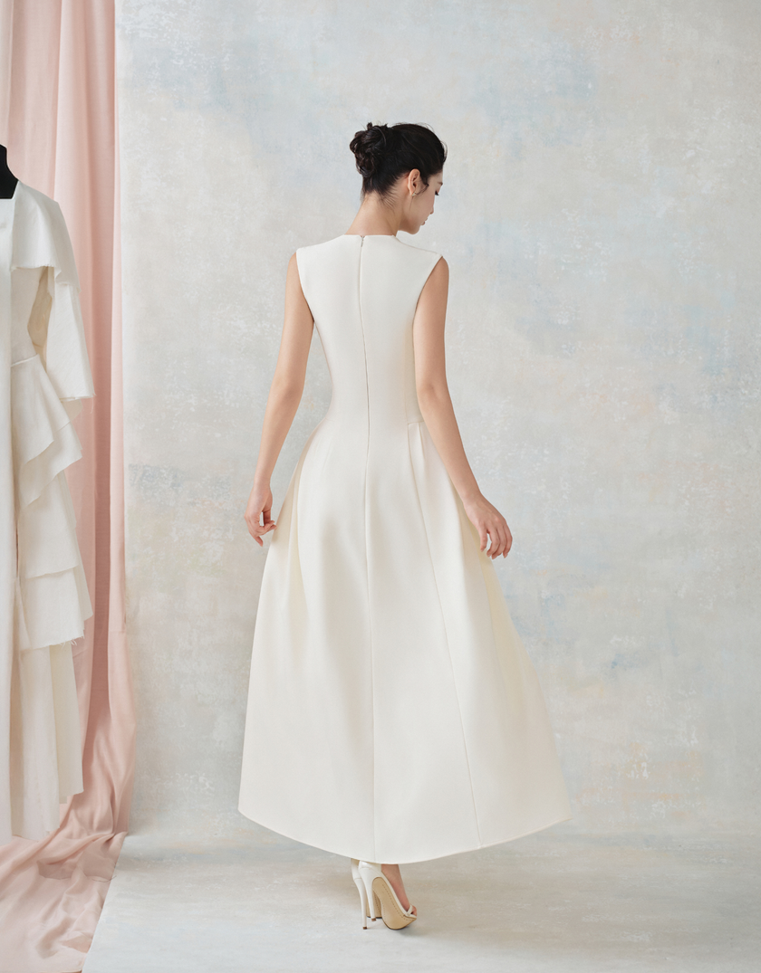 KATHERINE DRESS CREAM