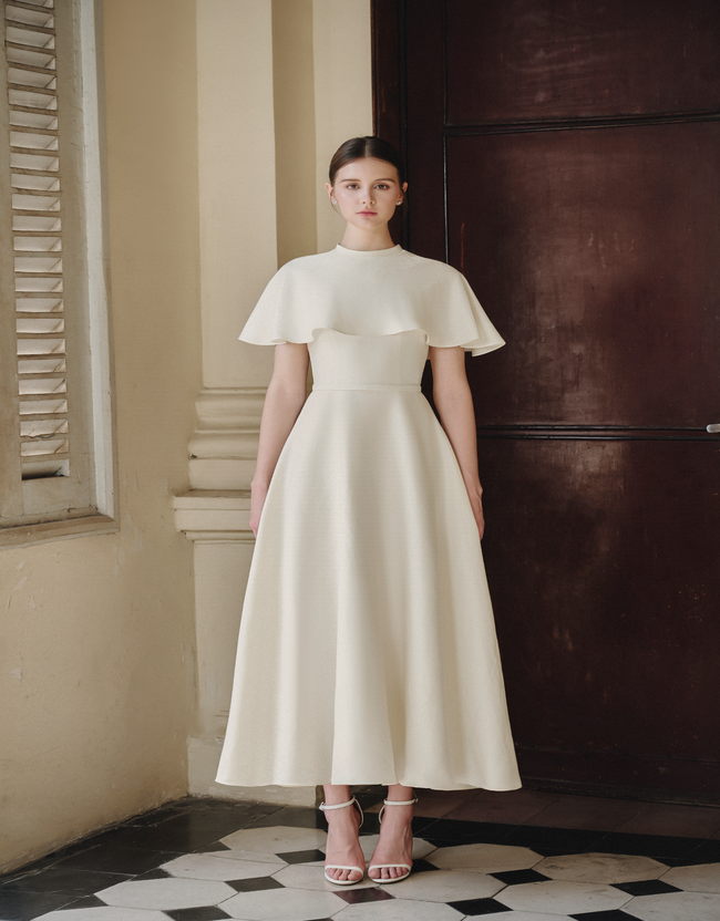 VIELLA DRESS - CREAM