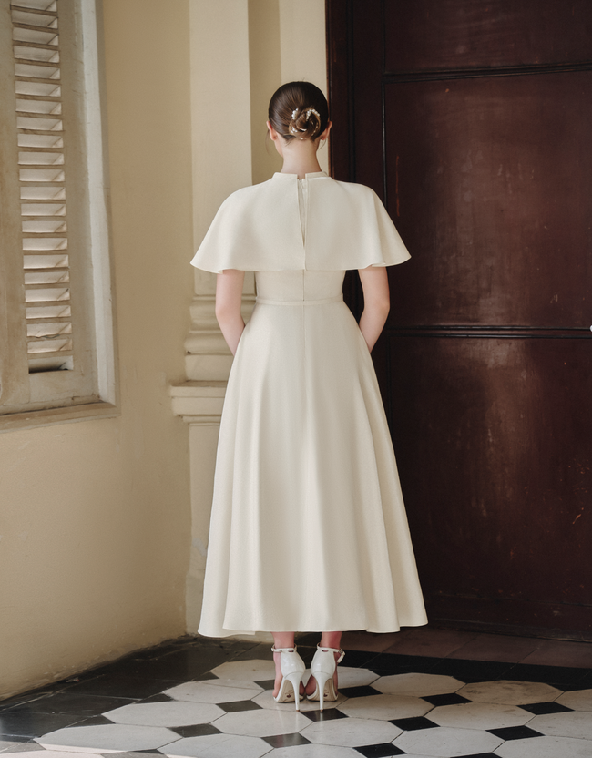 VIELLA DRESS - CREAM