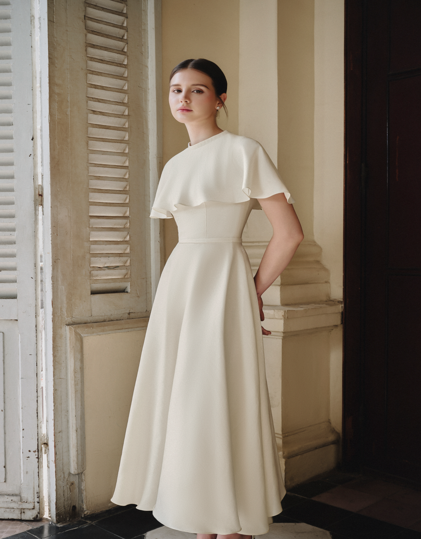 VIELLA DRESS - CREAM