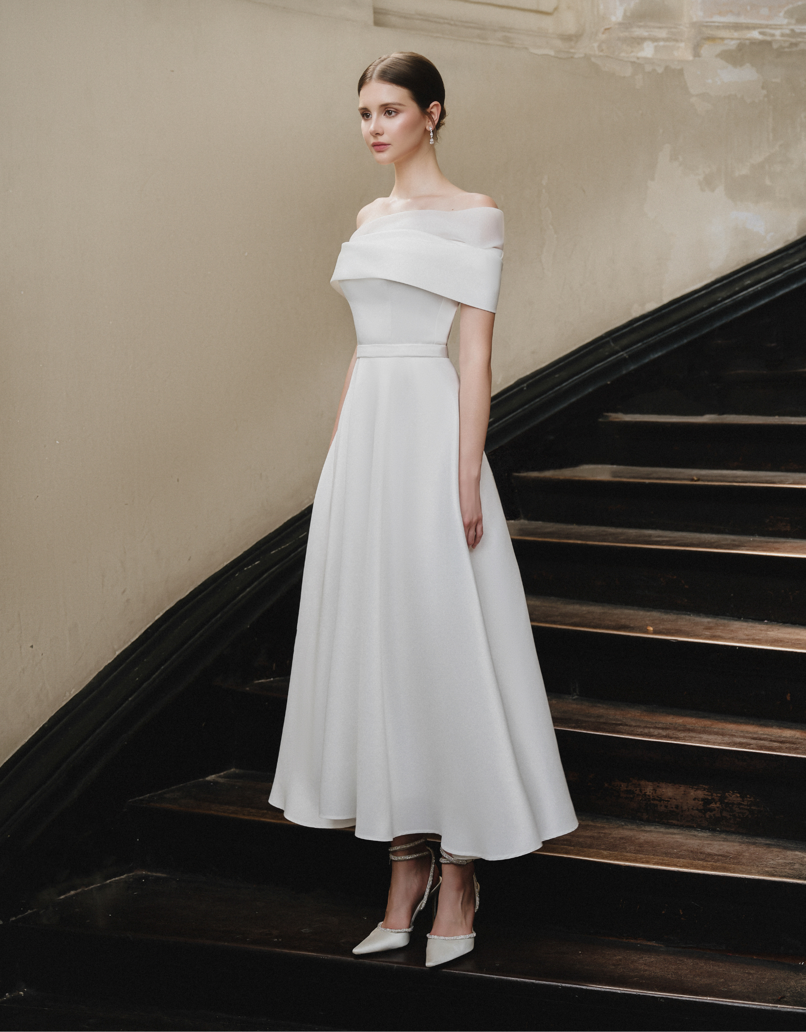 LAZINA DRESS  - WHITE