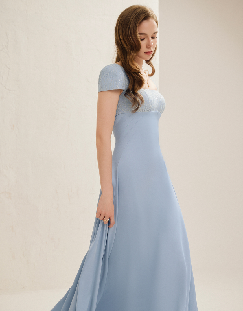 LIARA DRESS - EARLY BLUE