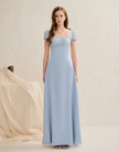 LIARA DRESS - EARLY BLUE