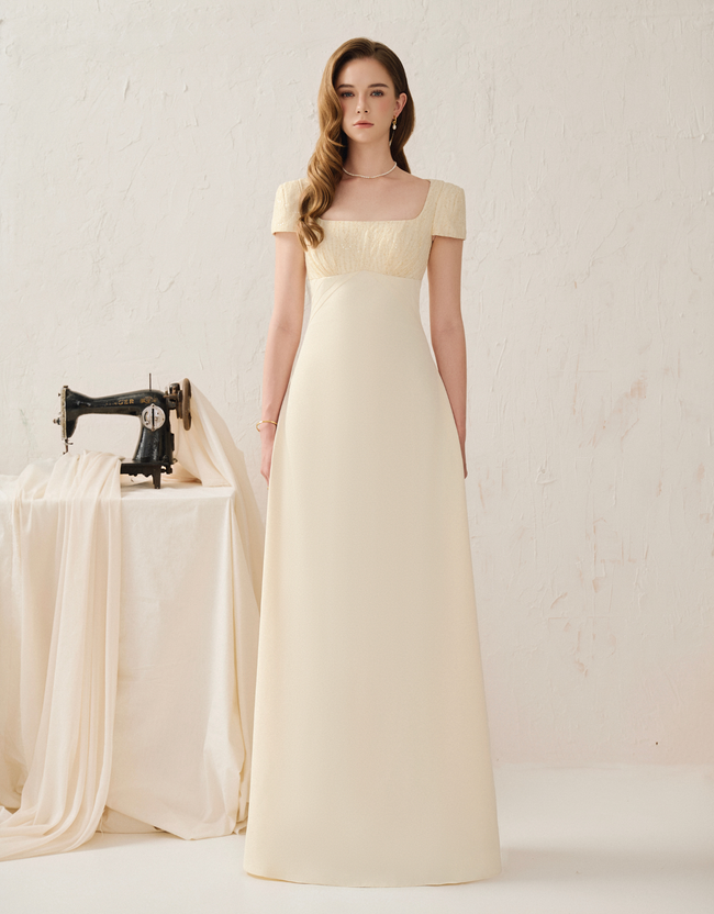 LIARA DRESS - BUTTER CREAM