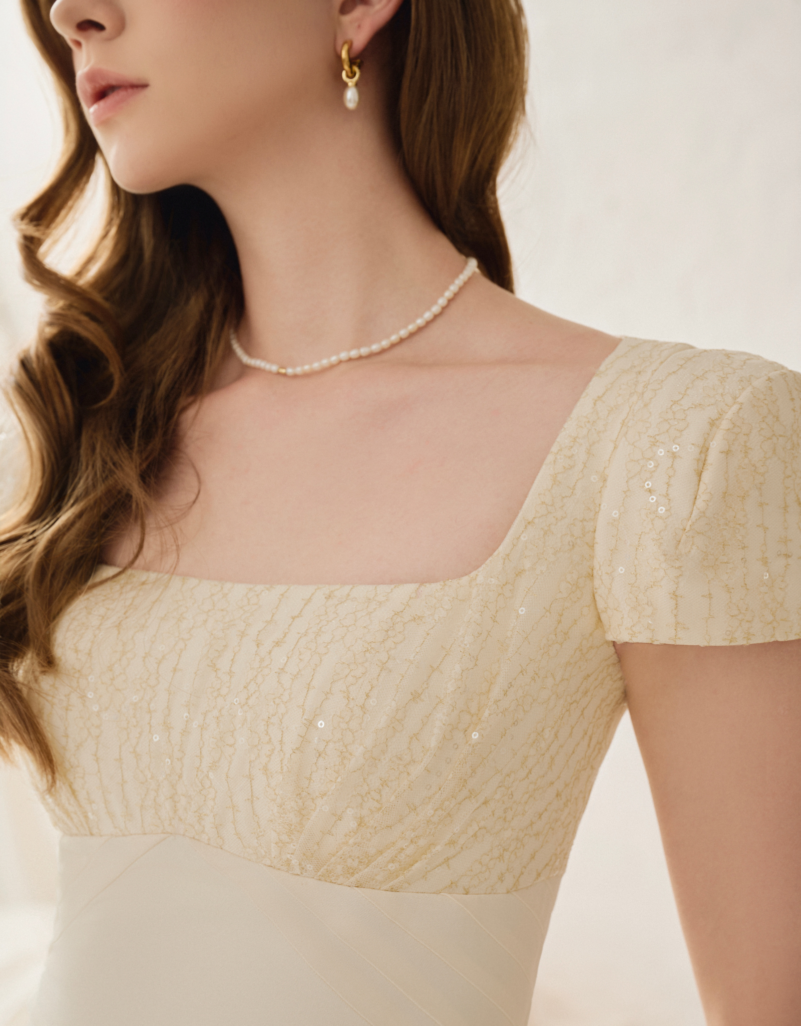LIARA DRESS - BUTTER CREAM