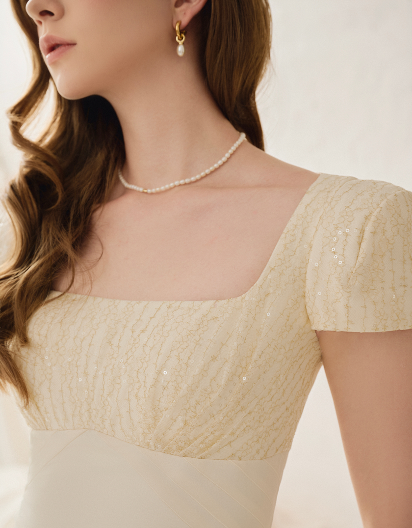 LIARA DRESS - BUTTER CREAM