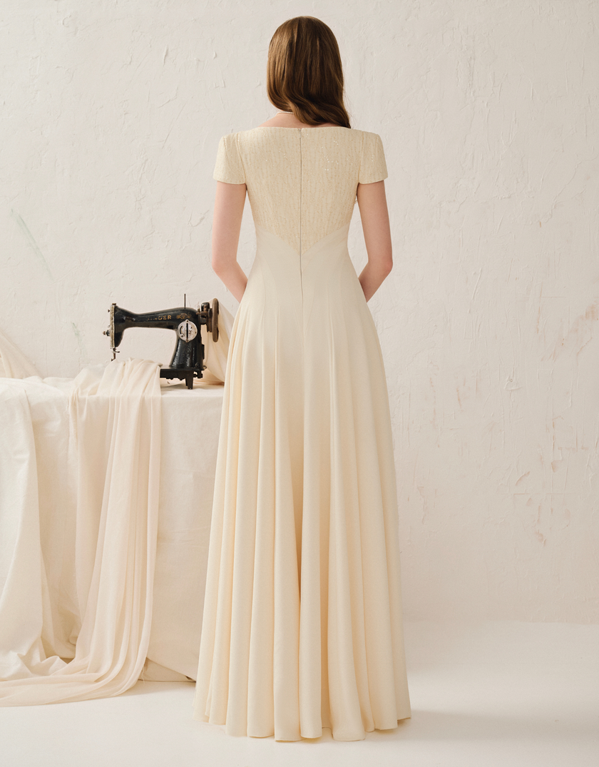 LIARA DRESS - BUTTER CREAM