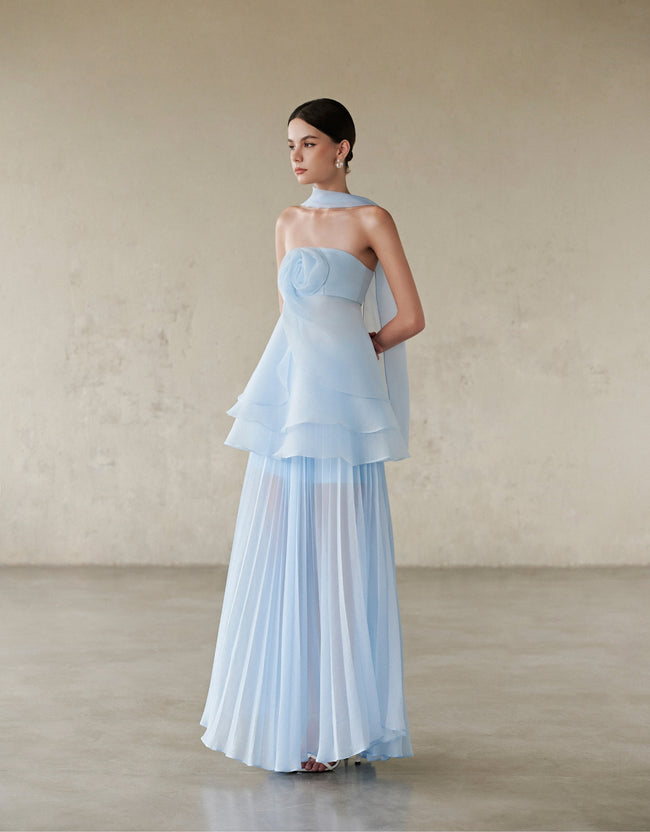 GILDA SKIRT - BABY BLUE