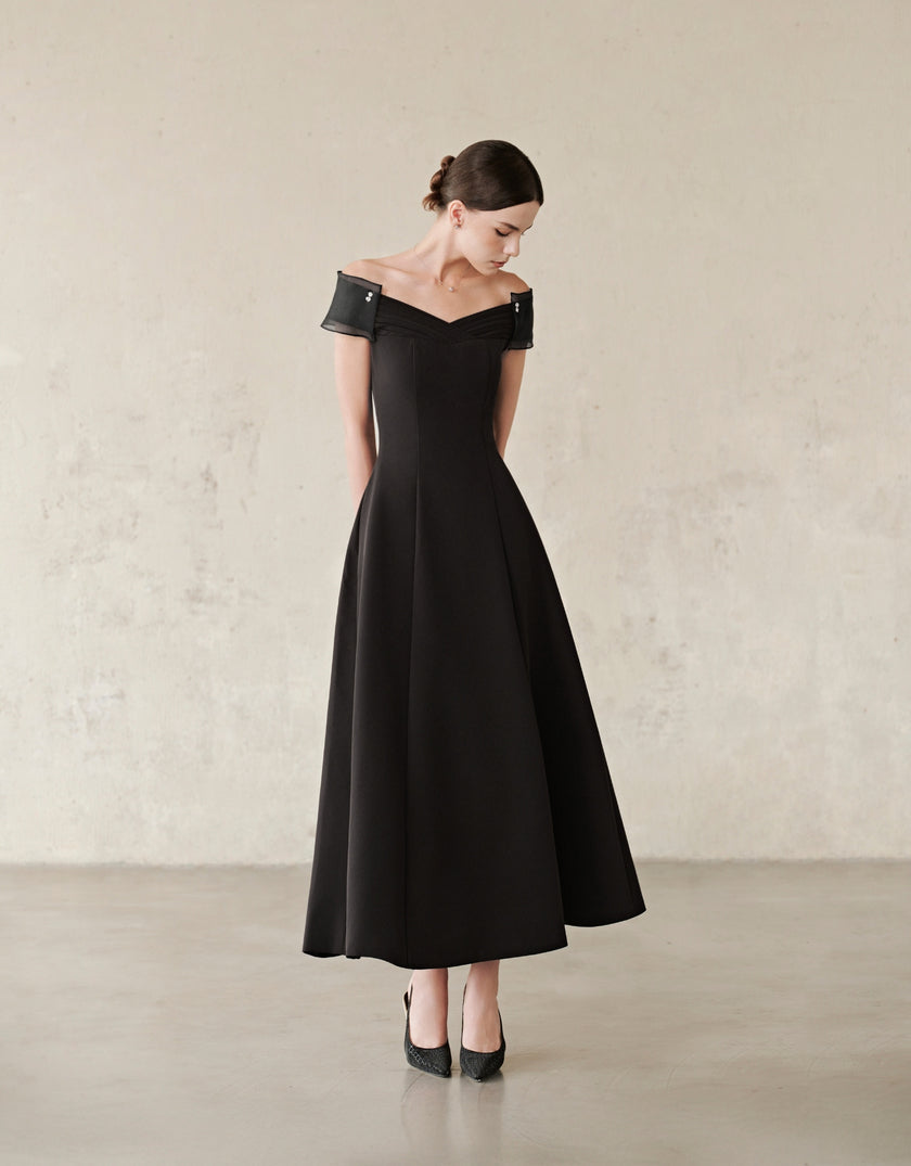 MERIT DRESS - BLACK