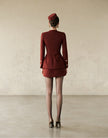 PRITI SKIRT - MERLOT