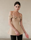 SEREN TOP - BEIGE