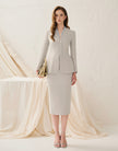 SIDONIE VEST - SIDONIE SKIRT