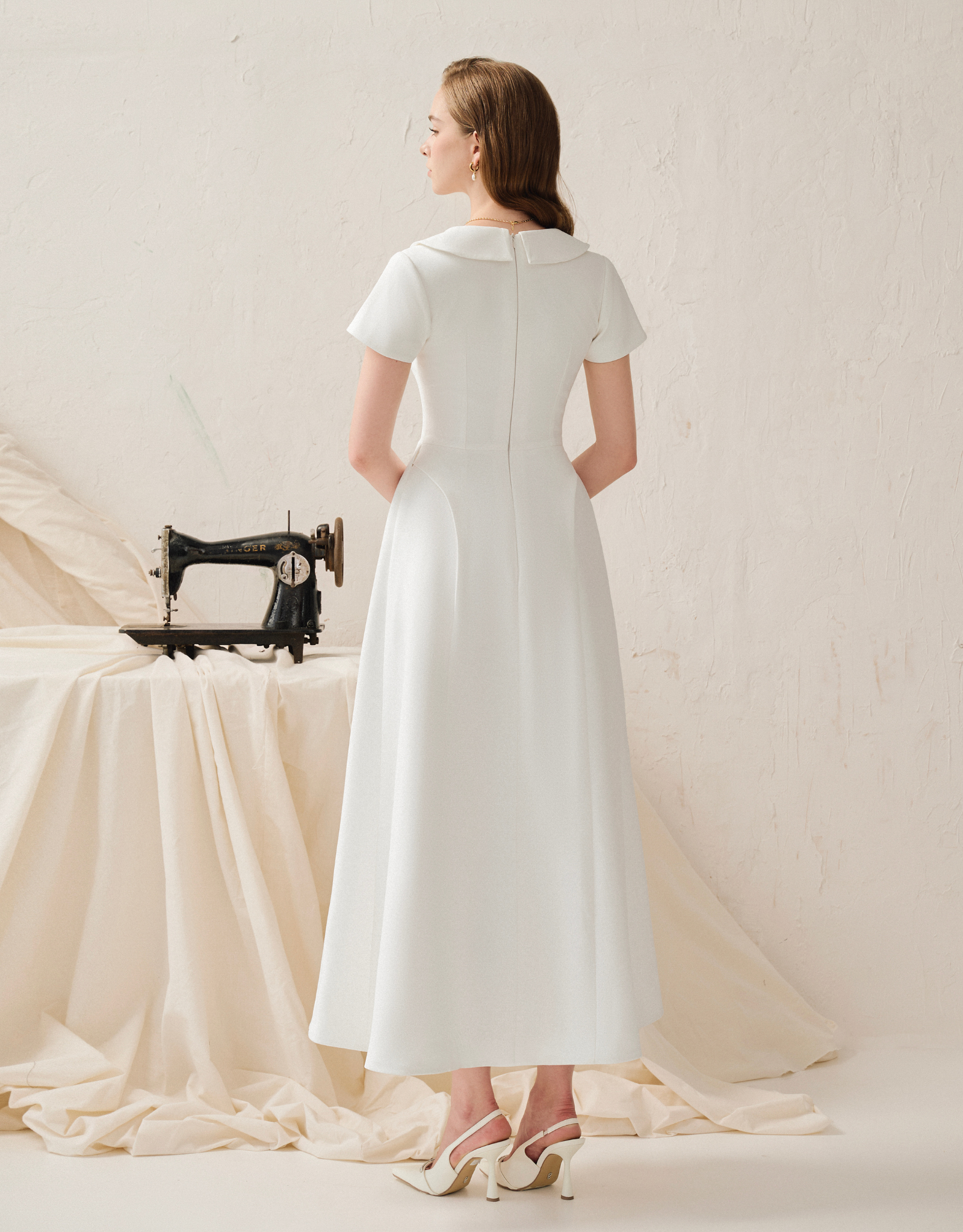 SULIEN DRESS - WHITE