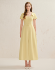 SULIEN DRESS - BUTTER YELOW