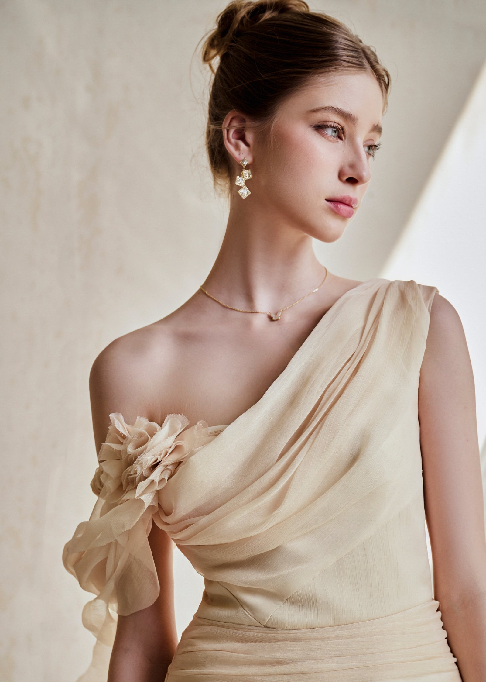 VENUS DRESS - WHITE, CREAM