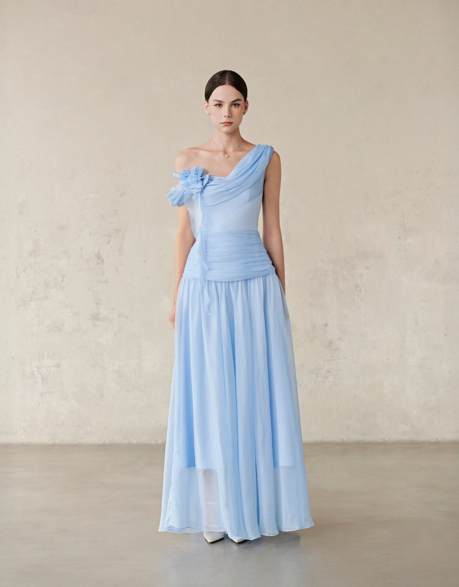 VENUS DRESS - BABY BLUE
