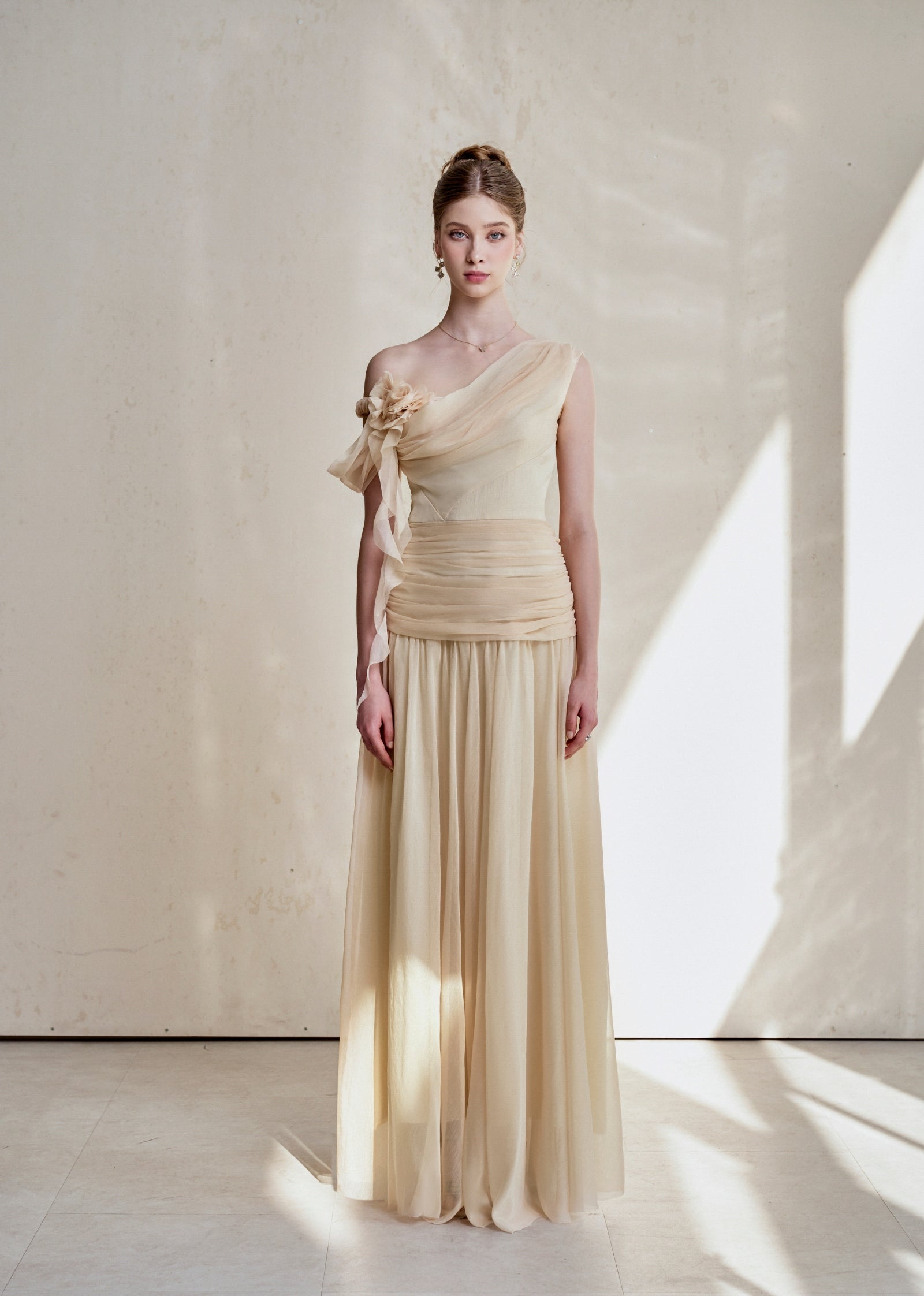 VENUS DRESS - WHITE, CREAM