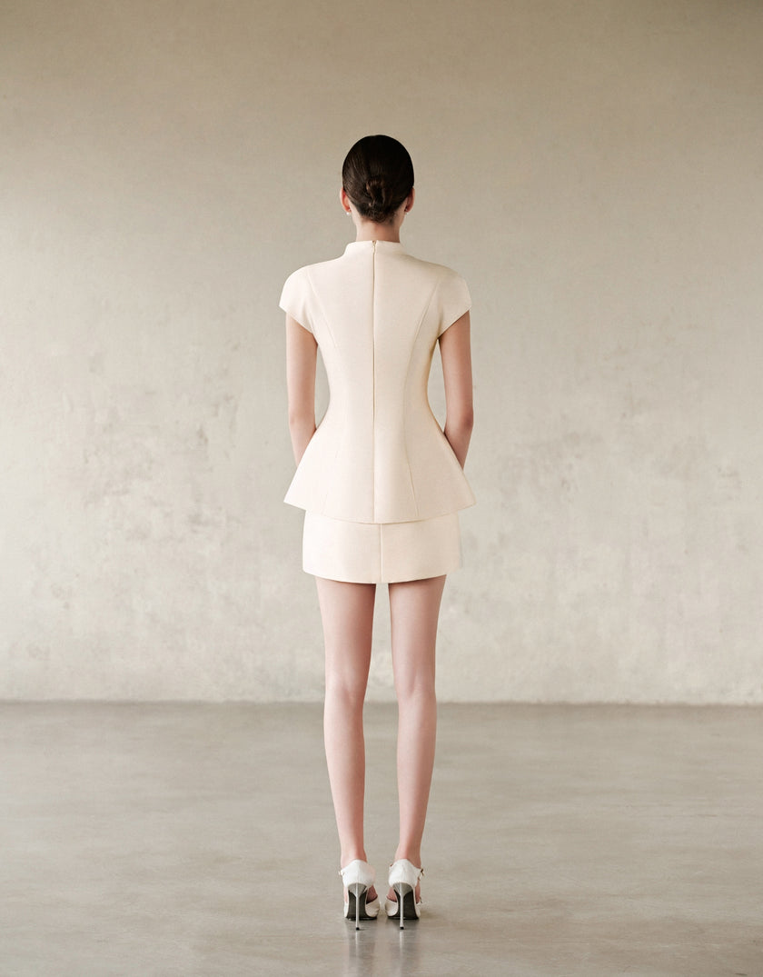 PRITI SKIRT- CREAM