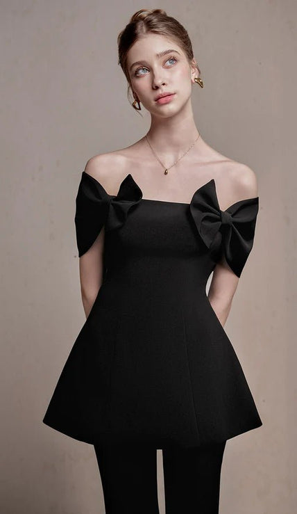 Ivy Slit Flared Spandex Homespun Ankle Length Pants - LARMES