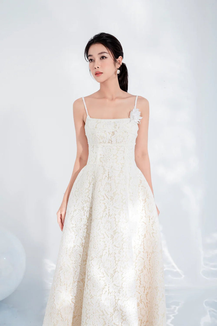 Rosie Straight Across Dress - LARMES